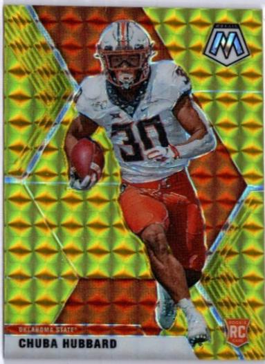 Chuba Hubbard [Gold Mosaic] #26