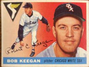 Bob Keegan #10 Baseball Cards 1955 Topps