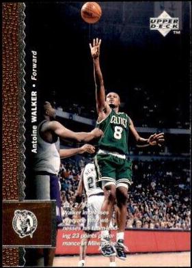 Antoine Walker #6 Basketball Cards 1997 Upper Deck
