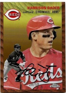 Harrison Bader [Gold Wave Refractor] #335