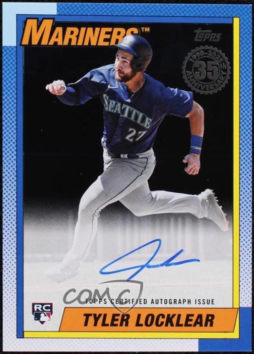 Tyler Locklear [Black] #90A-TL Prices | 2025 Topps 1990 Autograph ...