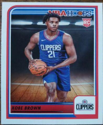 Kobe Brown #253 Basketball Cards 2023 Panini Hoops