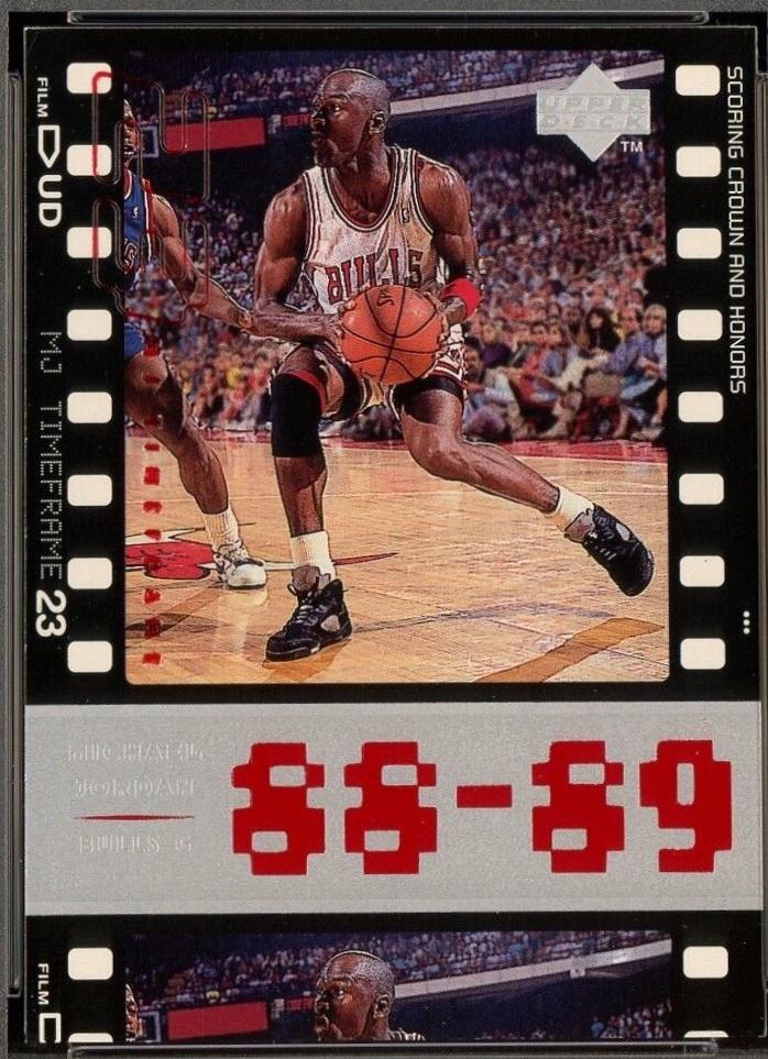 Michael Jordan #30 Basketball Cards 1998 Upper Deck MJ Living Legend