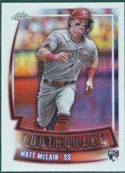Matt McLain #YQ-97 2023 Topps Chrome Youthquake Baseball