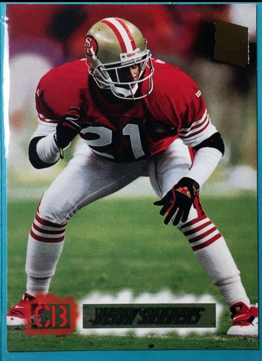 Deion Sanders #600 1994 Stadium Club Football
