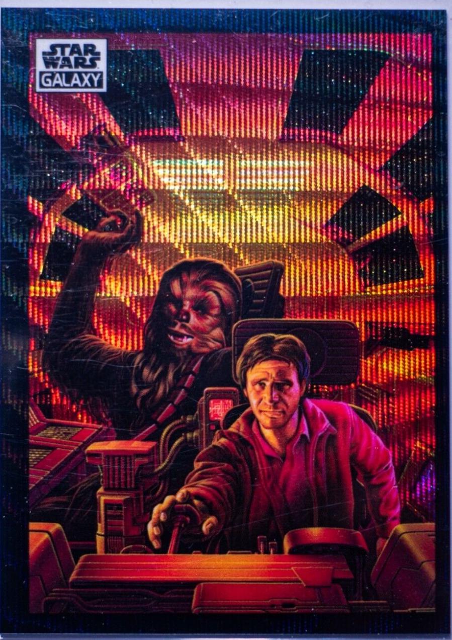 2022 Han Solo & Chewbacca in the Cockpit [Wave Refractor] #42