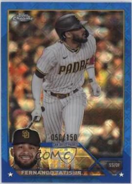 Fernando Tatis Jr. [Logofractor Blue] #129