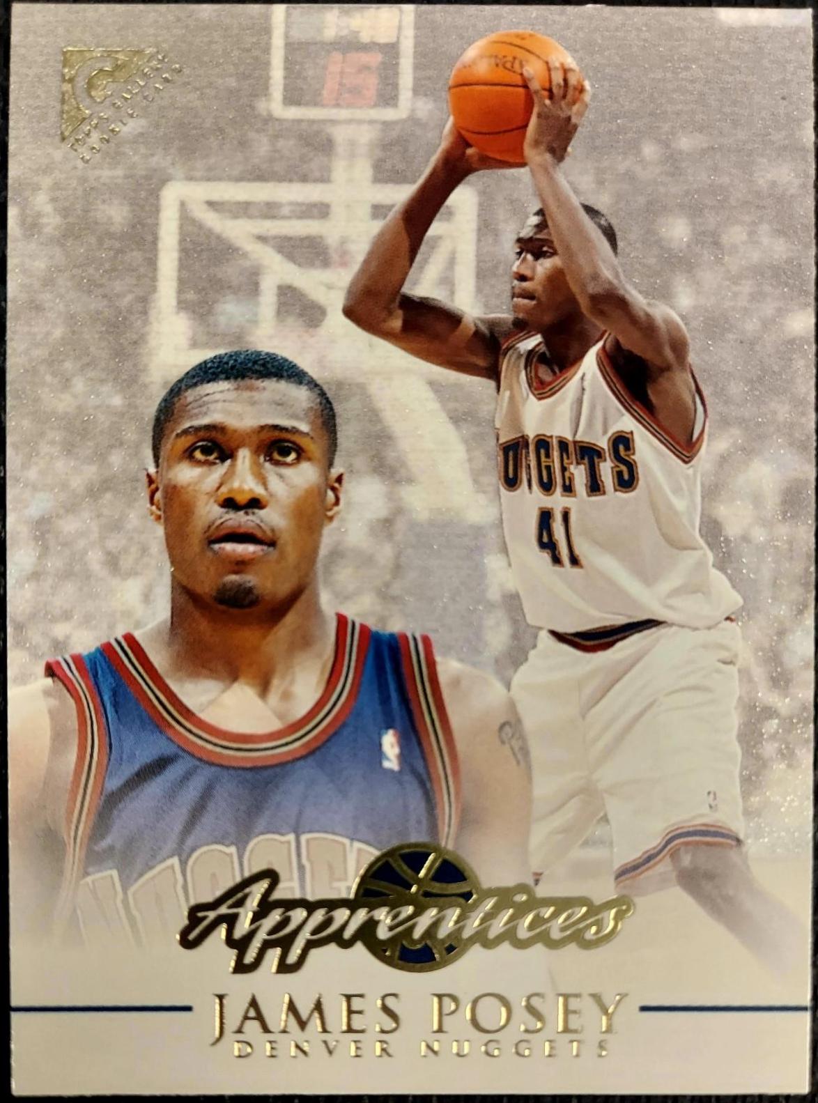 James Posey #141 Basketball Cards 1999 Topps Gallery