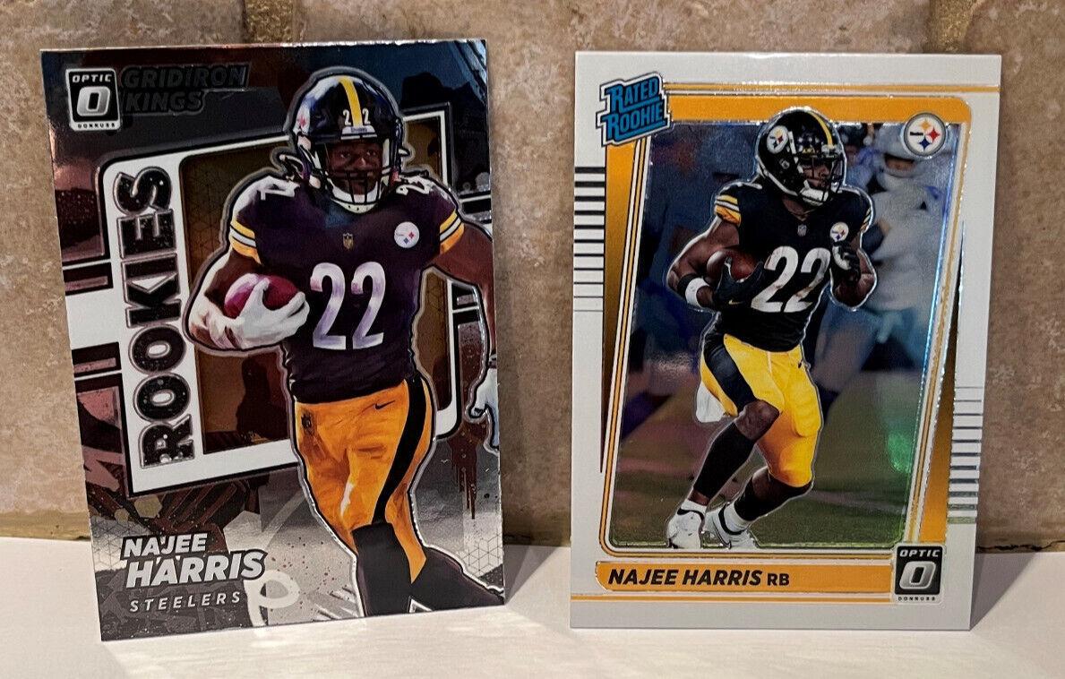 Najee Harris #RGK-11 Football Cards 2021 Panini Donruss Optic Rookie Gridiron Kings