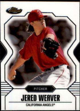 Jered Weaver #2 Baseball Cards 2007 Finest