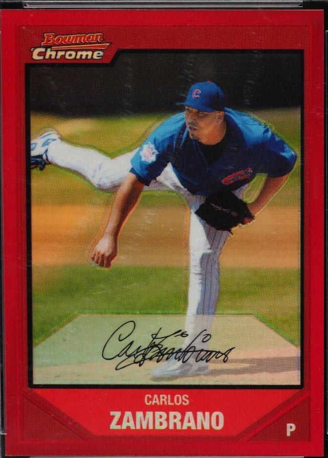 Carlos Zambrano [Red Refractor] #115