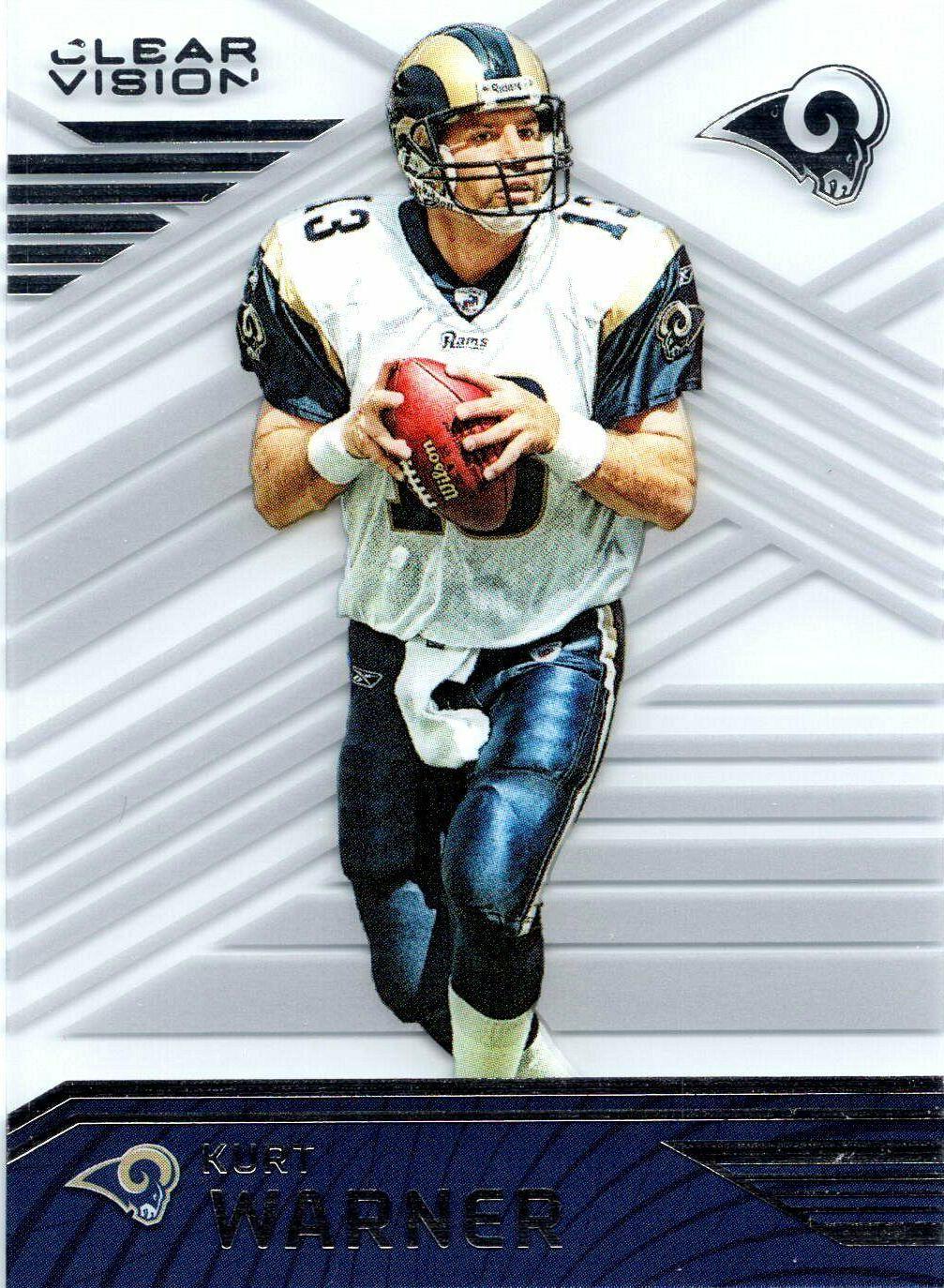 Kurt Warner #79 2016 Panini Clear Vision Football