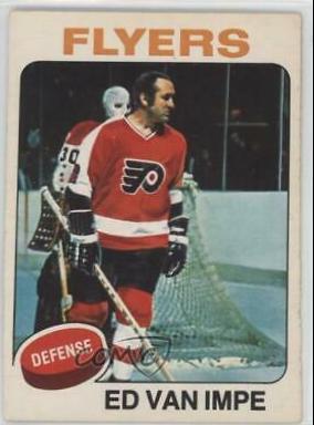 Ed Van Impe #38 Hockey Cards 1975 O-Pee-Chee