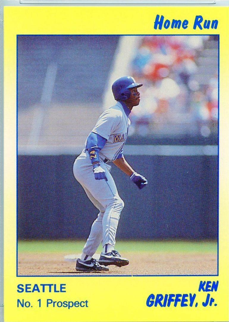 Ken Griffey Jr. #43 Baseball Cards 1991 Star Home Run Series