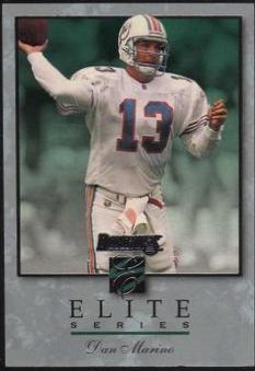 Dan Marino #8 Football Cards 1996 Panini Donruss Elite