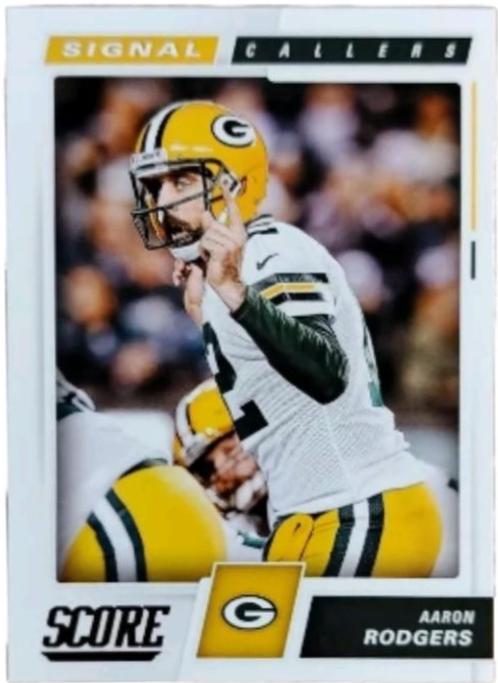 Aaron Rodgers #17 Football Cards 2017 Panini Score Signal Callers