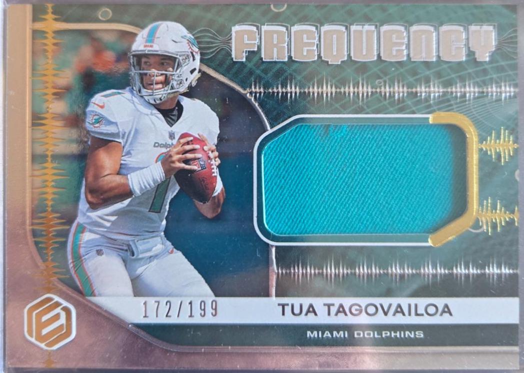 Tua Tagovailoa #FR-2 Football Cards 2020 Panini Elements Frequency Memorabilia