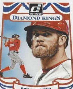 Bryce Harper #1 Baseball Cards 2014 Donruss