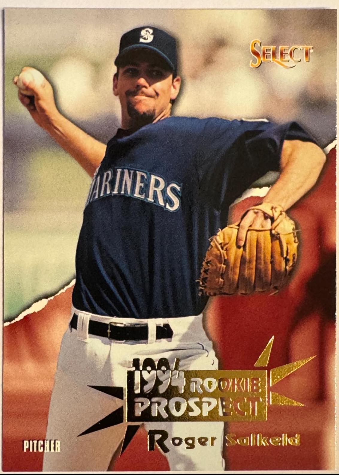 Roger Salkeld #388 Baseball Cards 1994 Select