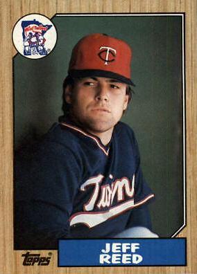 Jeff Reed #247 Baseball Cards 1987 Topps