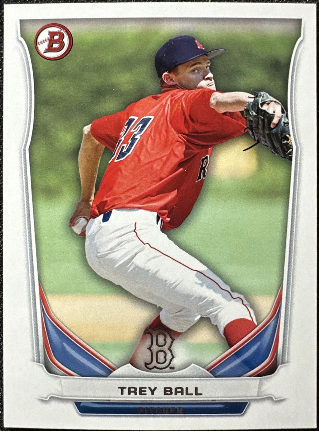 Trey Ball #BP2 2014 Bowman Baseball Prospects