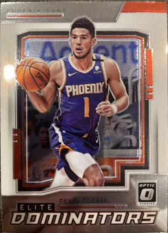Devin Booker #18 2021 Panini Donruss Optic Elite Dominators Basketball