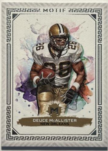 Deuce McAllister #63 2023 Topps Motif Football