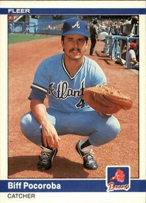 Biff Pocoroba #189 Baseball Cards 1984 Fleer