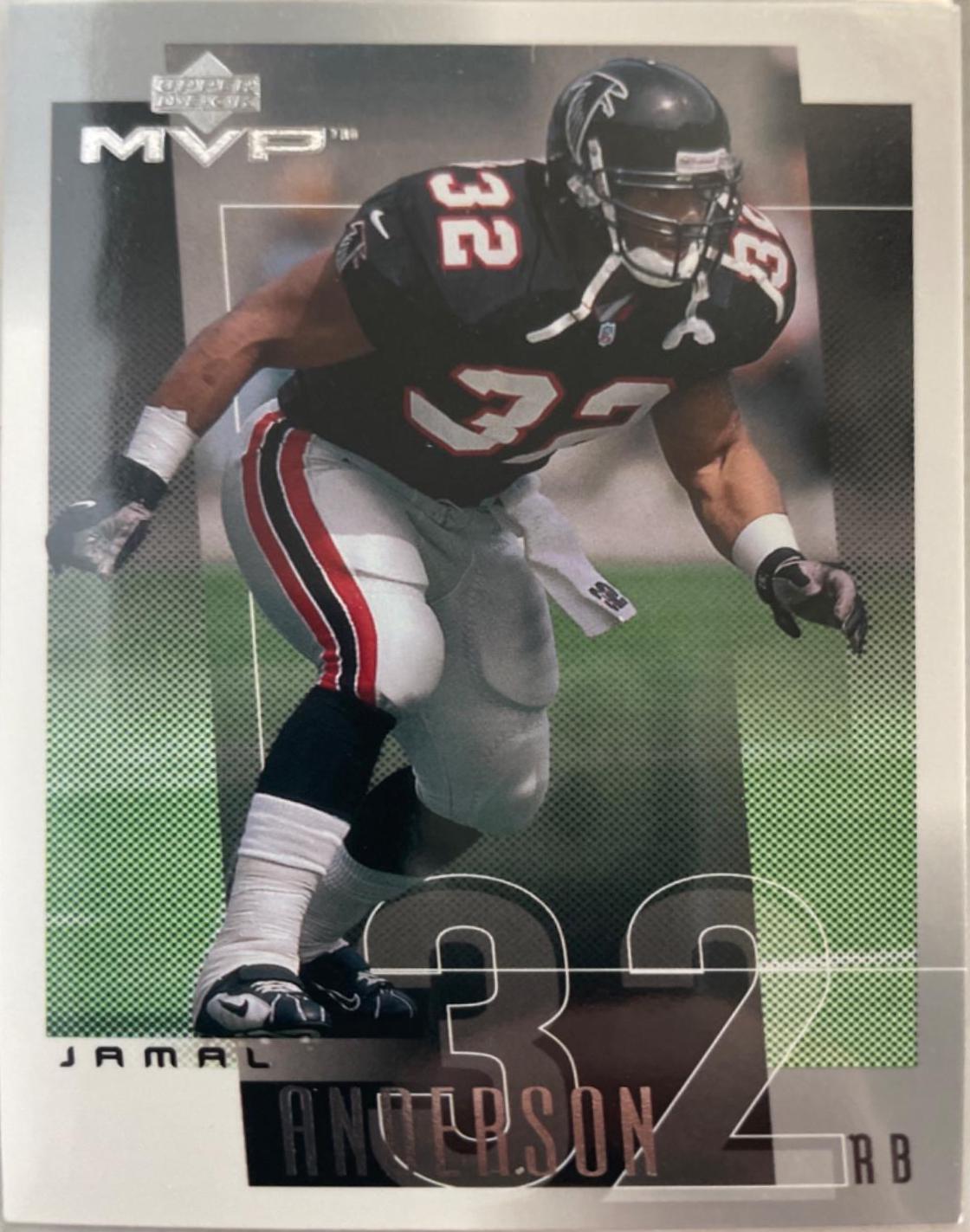 Jamal Anderson #9 Football Cards 2001 Upper Deck MVP
