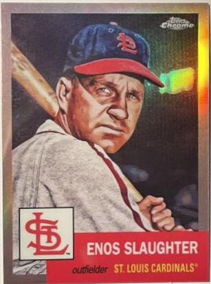 Enos Slaughter [Rose Gold Refractor] #149
