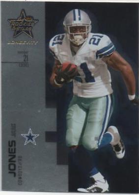 Julius Jones #2 Football Cards 2007 Leaf Rookies & Stars Longevity