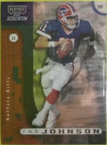 Rob Johnson #10 Football Cards 2000 Playoff Momentum