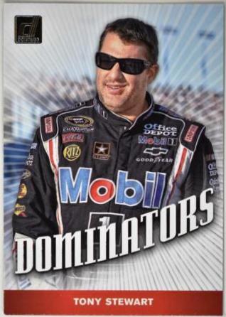 Tony Stewart #D2 Racing Cards 2020 Panini Donruss Nascar Dominators