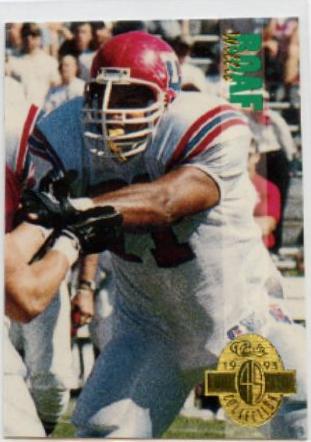 Willie Roaf #98 Football Cards 1993 Classic Four Sport
