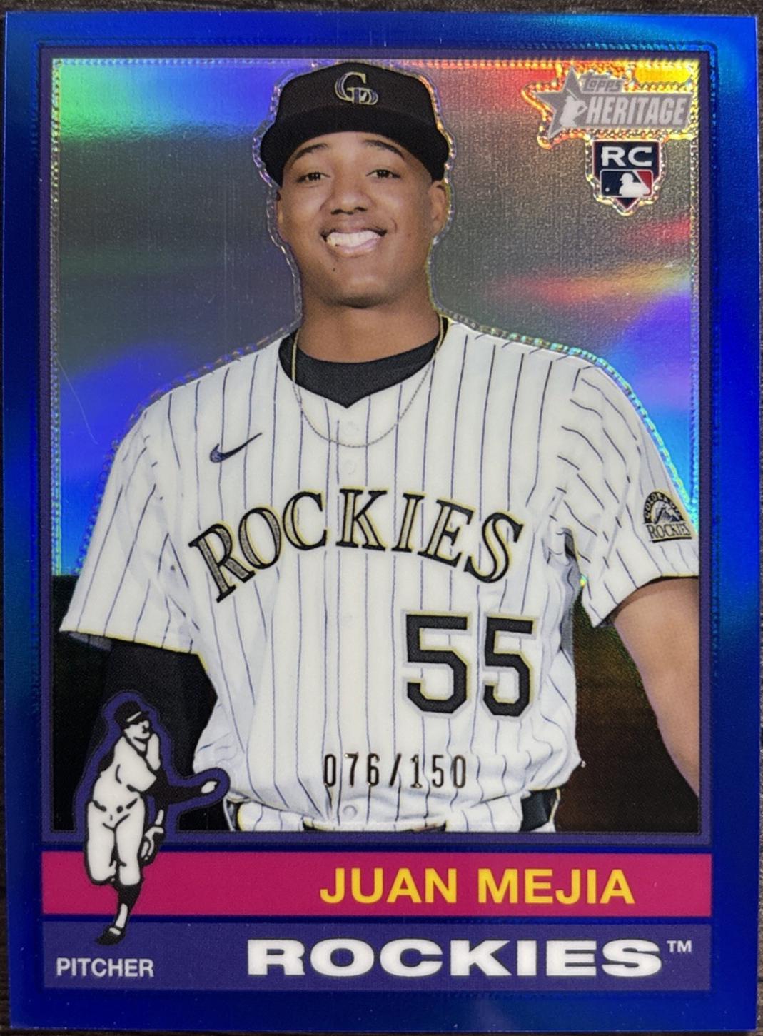 Juan Mejia [Blue Chrome] #599