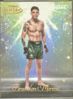 Brandon Moreno #RG-7 Ufc Cards 2024 Topps Gold Label UFC Reigning Gold