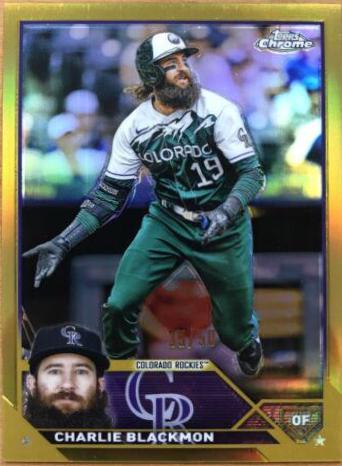 Charlie Blackmon [Gold] #128
