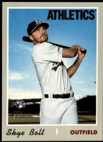 Skye Bolt #615 Baseball Cards 2019 Topps Heritage