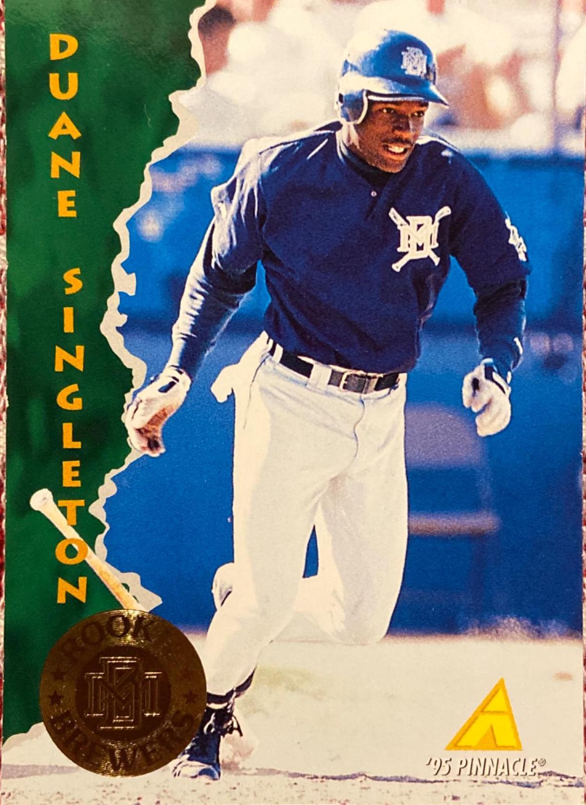 Duane Singleton #150 Baseball Cards 1995 Pinnacle