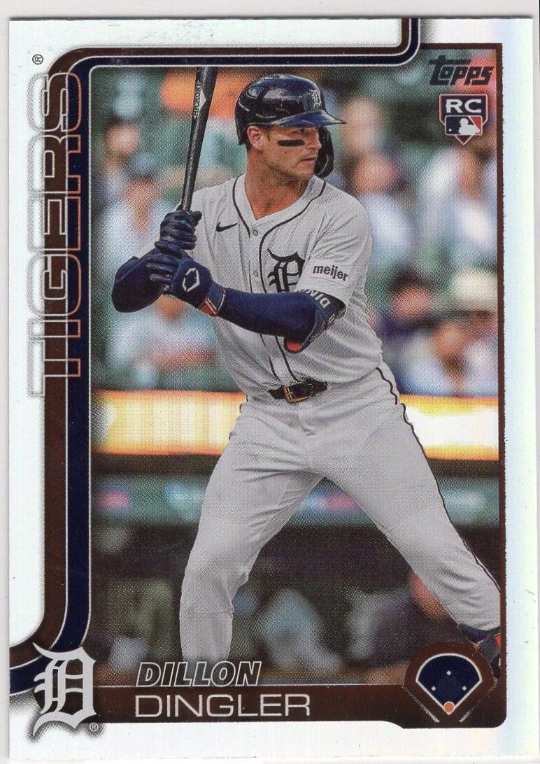 Dillon Dingler #126 Baseball Cards 2025 Topps