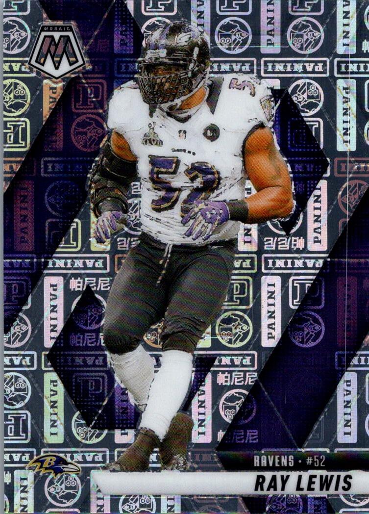 Ray Lewis [Silver Knight] #202 Prices | 2025 Panini Mosaic | Football Cards