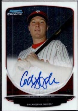 Cody Asche #BCACA Baseball Cards 2013 Bowman Chrome Prospect Autograph