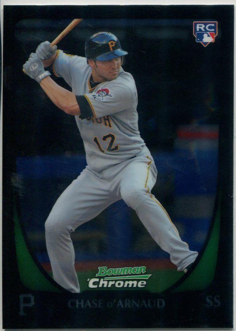 Chase D'Arnaud #28 Baseball Cards 2011 Bowman Chrome Draft