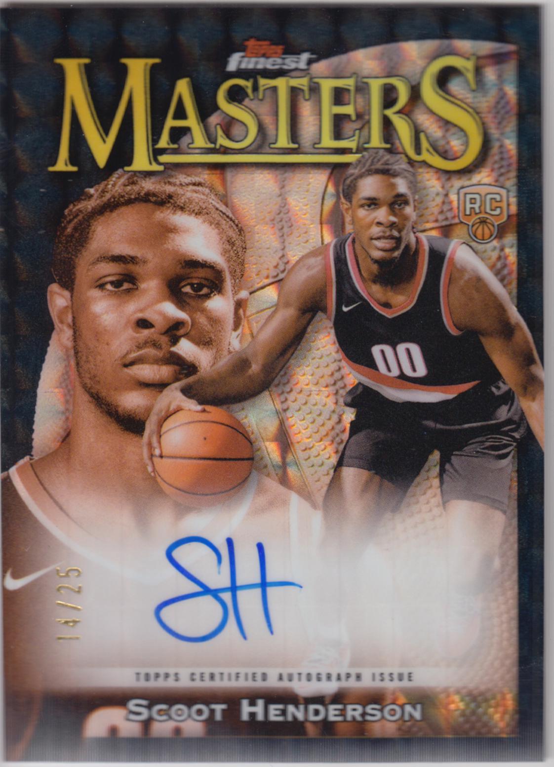 Scoot Henderson [Black Geometric Refractor] #MA-SH
