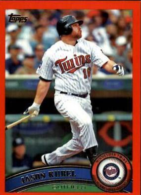 Jason Kubel #4 Baseball Cards 2011 Topps