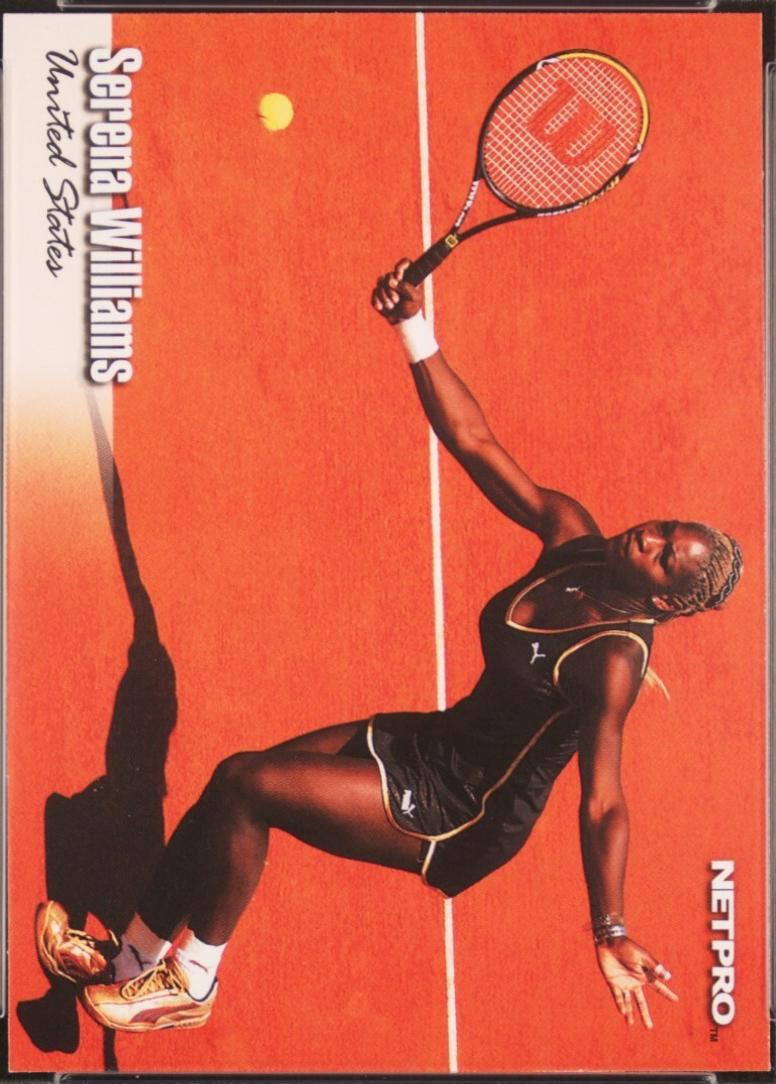 Serena Williams #1 Tennis Cards 2003 NetPro