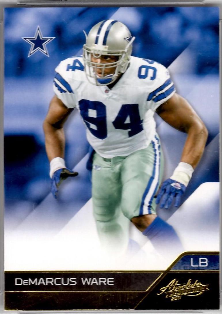 DeMarcus Ware #28 Football Cards 2011 Panini Absolute Memorabilia