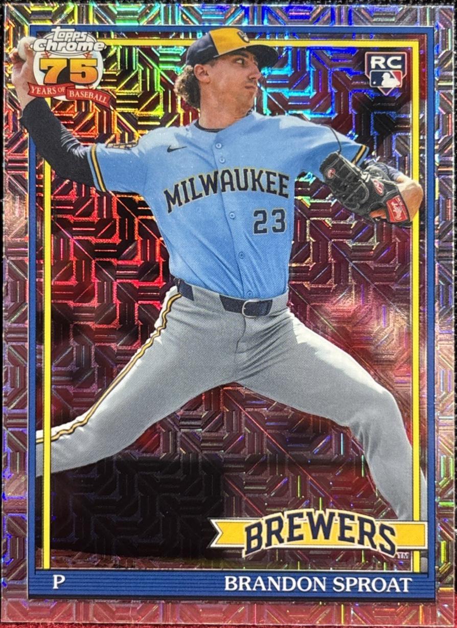 Brandon Sproat #91C2-16 2026 Topps Baseball 1991 Topps Chrome