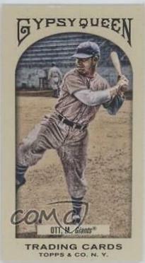 Mel Ott #25 Baseball Cards 2011 Topps Gypsy Queen
