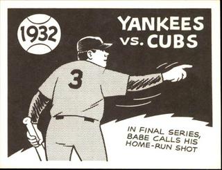 Yankees VS Cubs